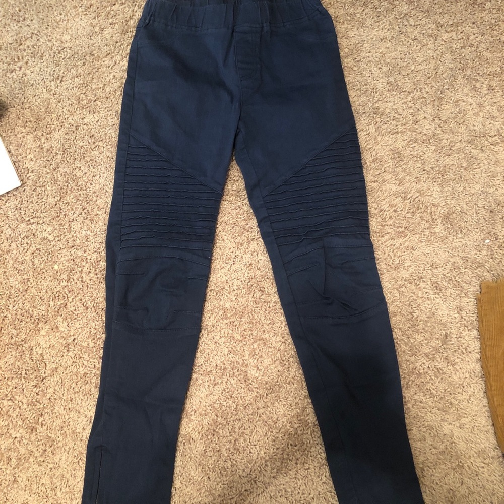 Blue colored pants